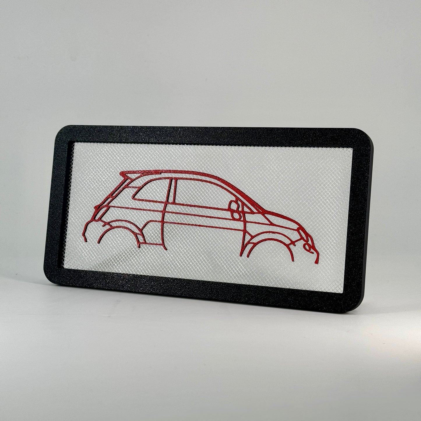 CAR FRAME Fiat 500 abarth