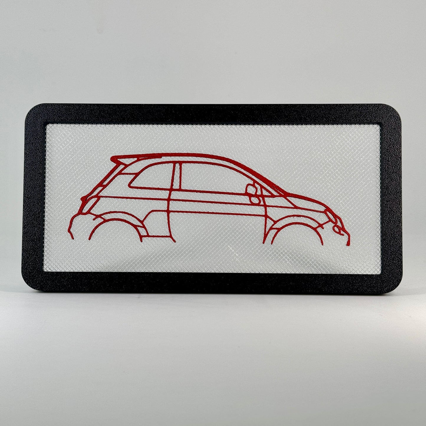CAR FRAME Fiat 500 abarth