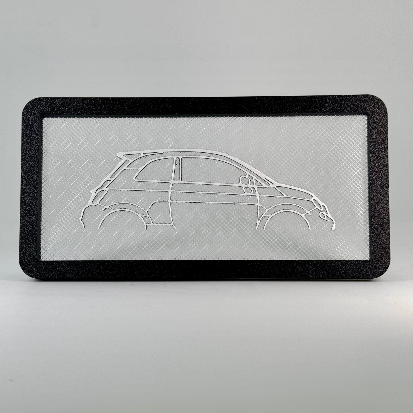 CAR FRAME Fiat 500 abarth