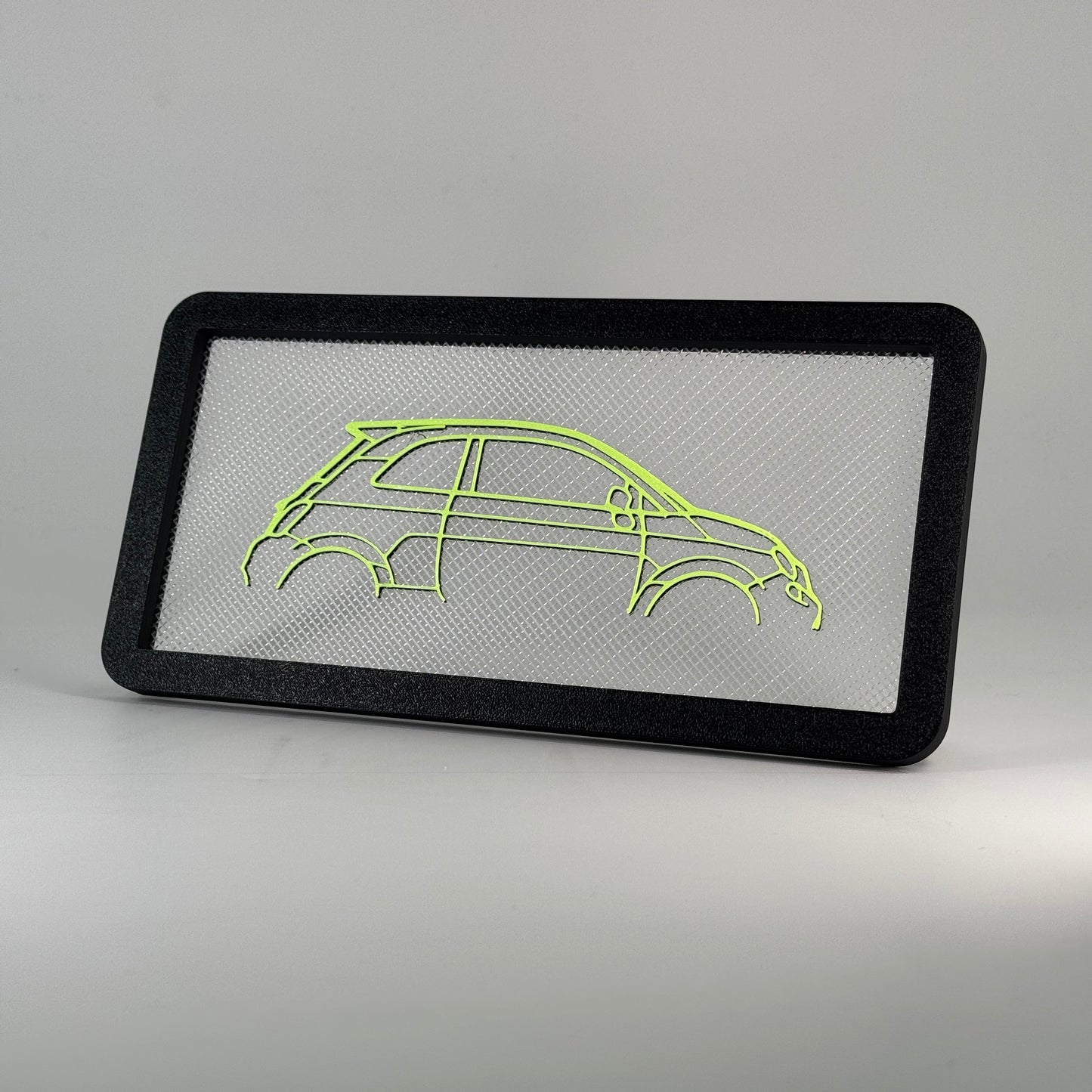 CAR FRAME Fiat 500 abarth