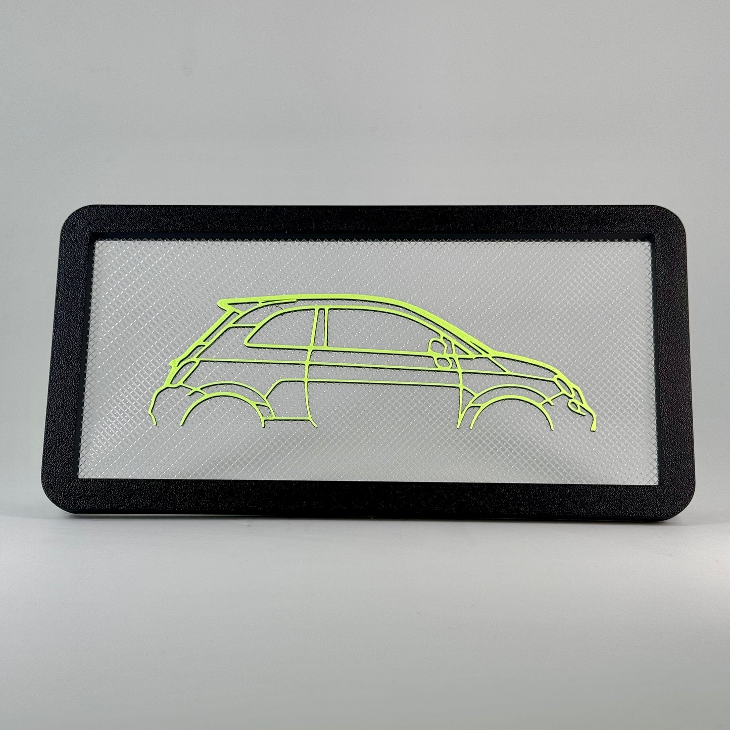 CAR FRAME Fiat 500 abarth